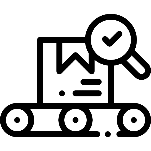 Conveyor factory industry hook icon