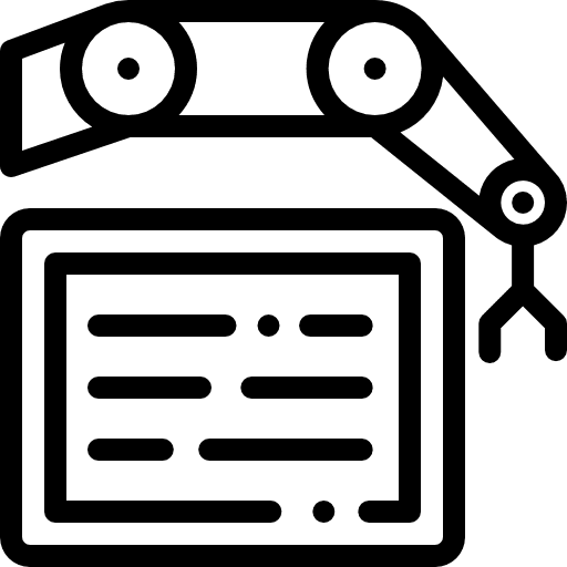 Factory factory technology conveyor icon