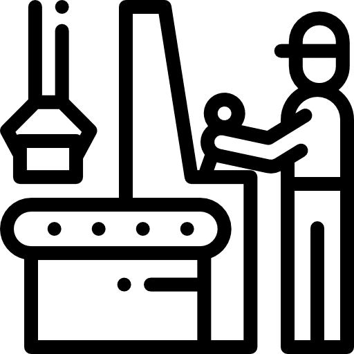 Monitoring conveyor electronics monitoring icon
