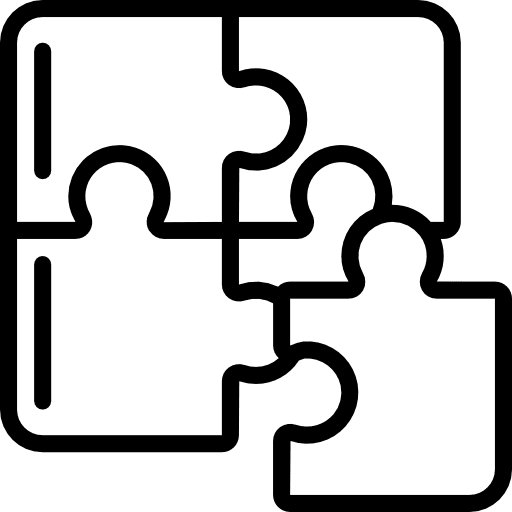 Puzzle contribute fit puzzle game icon