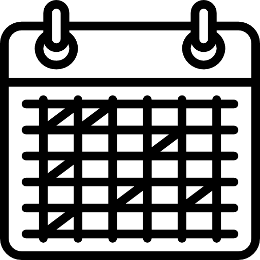 Schedule time and date date schedule icon