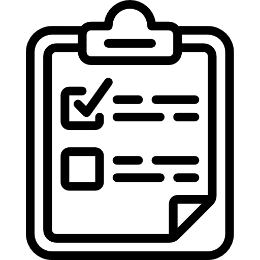 Clipboard statistics planning optimization icon