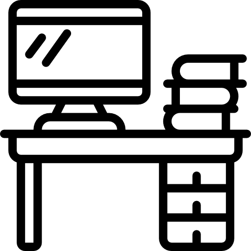 Office business and finance work job icon