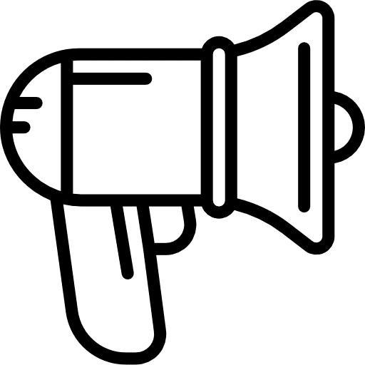 Speaker communications loud marketing icon