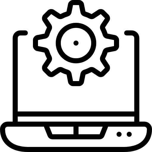 Development computer ui design icon