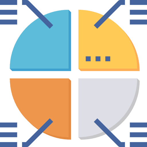 Analysis finances analysis business icon