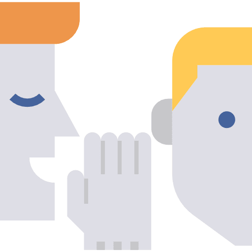 Conversation talking talk communications icon