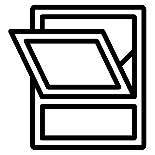 Window furniture and household window home icon