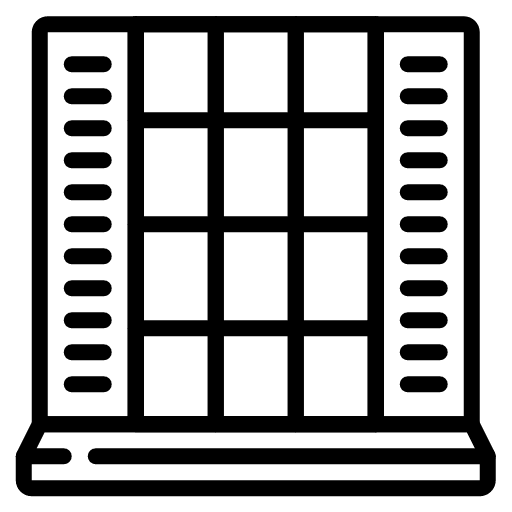 Window home house furniture and household icon