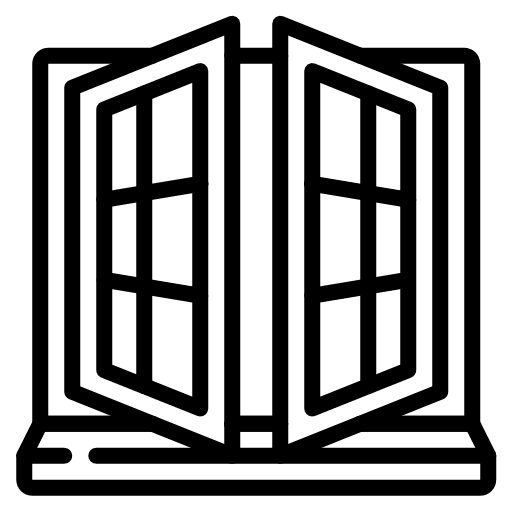 Window house furniture and household door icon