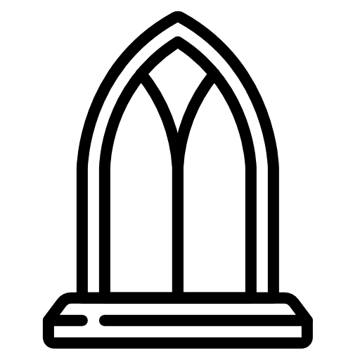 Window house furniture and household door icon