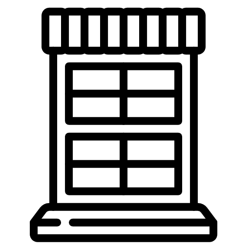 Window house furniture and household door icon