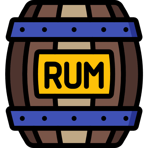 Rum bottle food rum icon