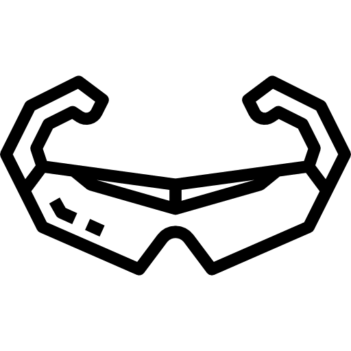 Glass fashion accessory glass icon