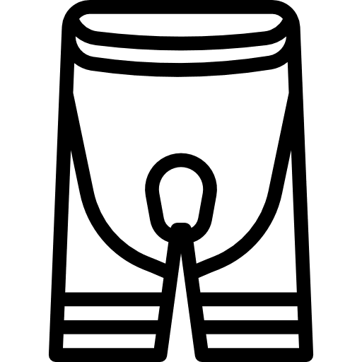 Pants cycling bicycle legging icon