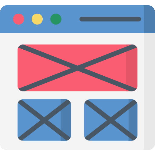 Layout theme layout interface icon