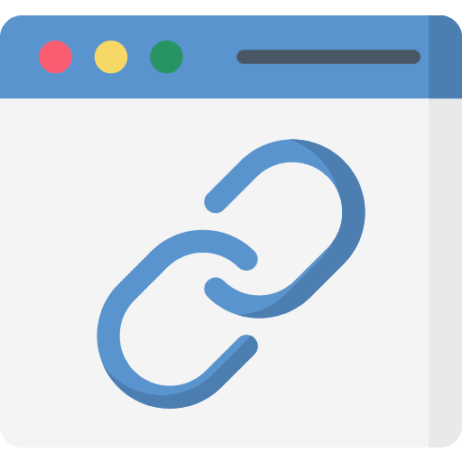 Link interface chains linked icon
