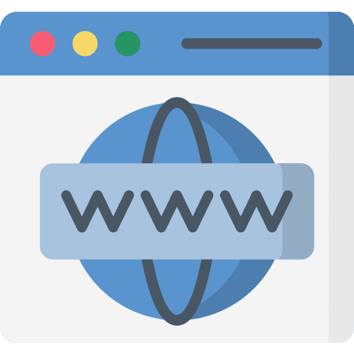 Worldwide interface browser www icon