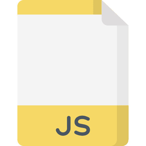 Javascript file seo and web files icon