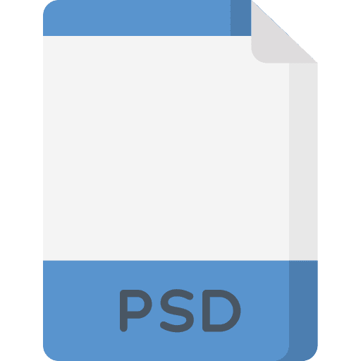 Psd psd variant psd format photoshop icon