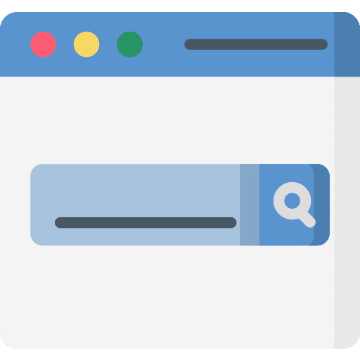 Search ui web page multimedia icon