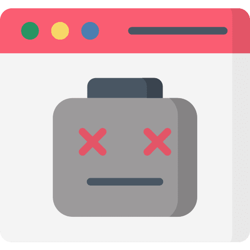 Not found not found page not found interface icon