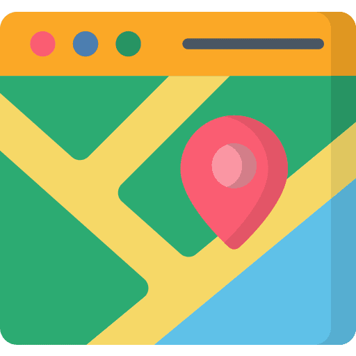 Map placeholder pin maps and location icon