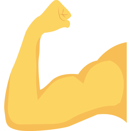 Biceps arm body parts sports and competition icon