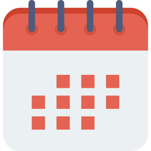 Calendar calendar time and date schedule icon