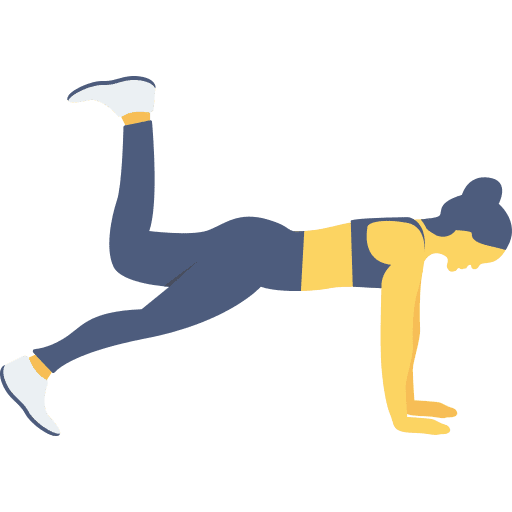 Push up diet healthy fitness icon