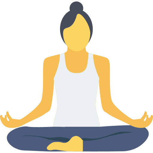 Yoga pose yoga yoga pose lotus icon
