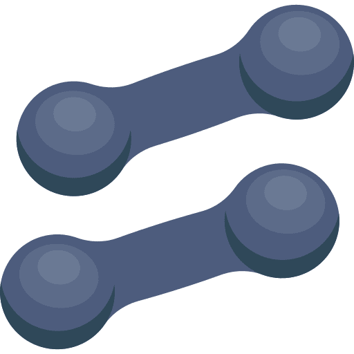 Dumbbell gym weight dumbbell icon