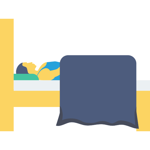 Sleep night sleep clock icon