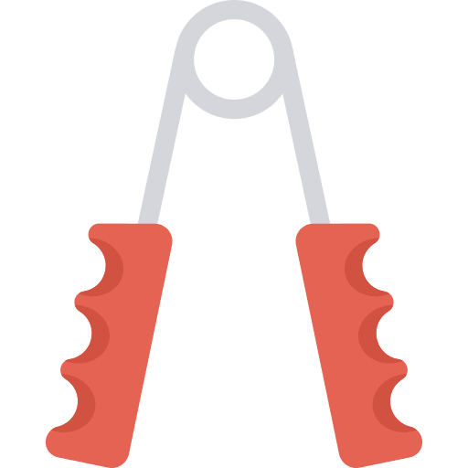 Handgrip sports and competition tool handle icon