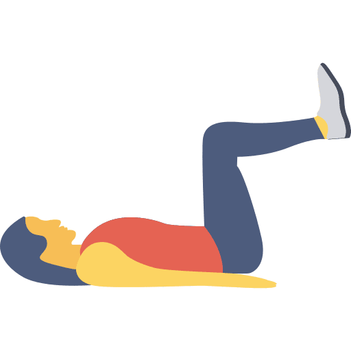 Yoga fitness pose workout icon