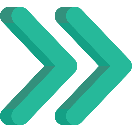 Right arrow next arrow after icon