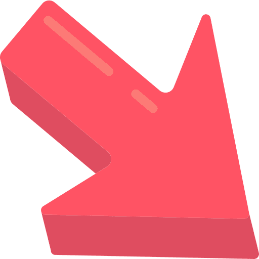 Diagonal arrow arrows orientation direction icon