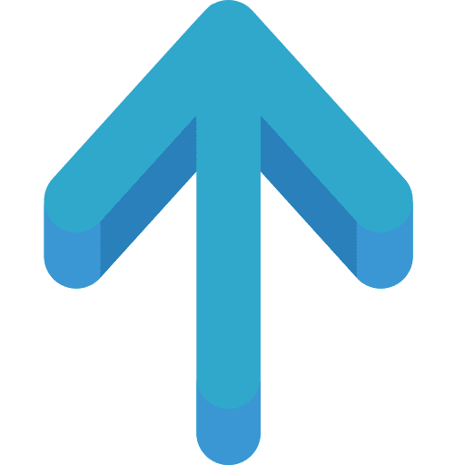 Up arrow arrow direction upload icon