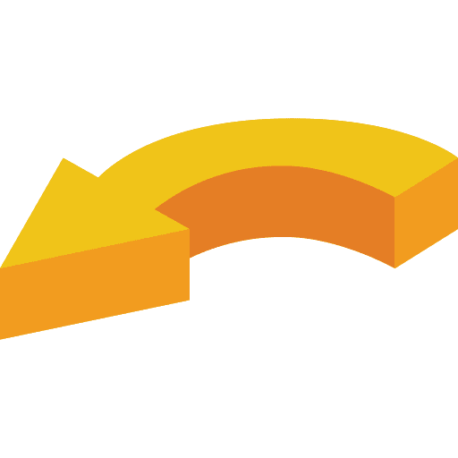 Left arrow arrow arrows curved arrow icon