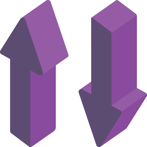 Sort up arrow arrow sort icon