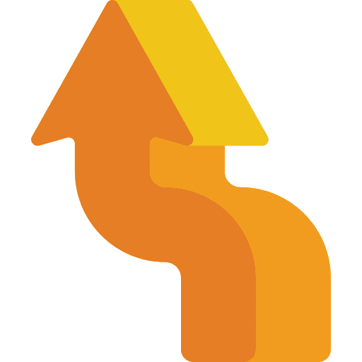 Up arrow orientation up arrow arrows icon