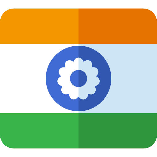 India flag country world icon