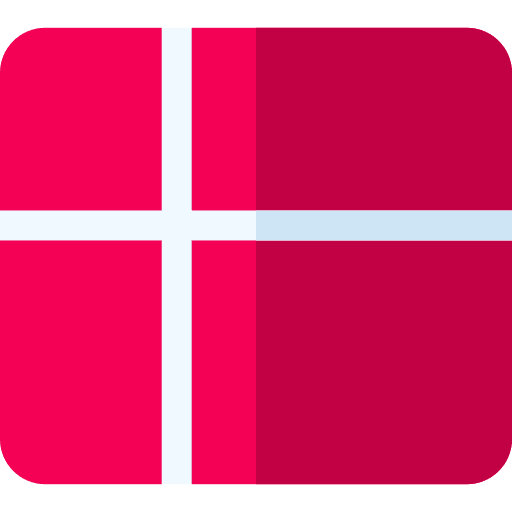 Denmark flag country nation icon