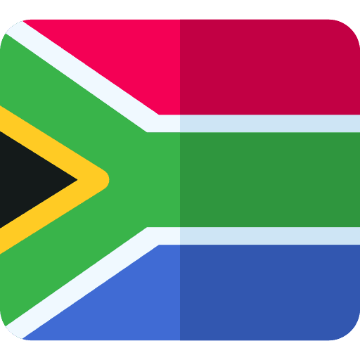 South africa flags south africa nation icon