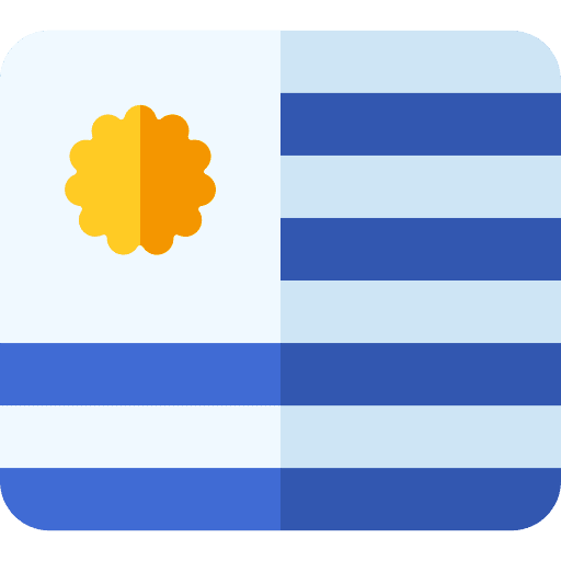 Uruguay flag flags country icon