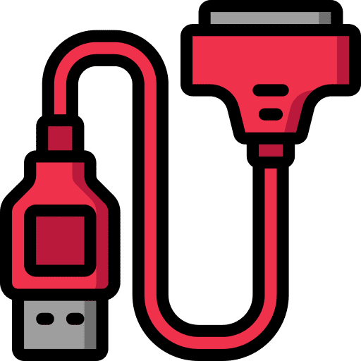 Usb technology electronics connection icon