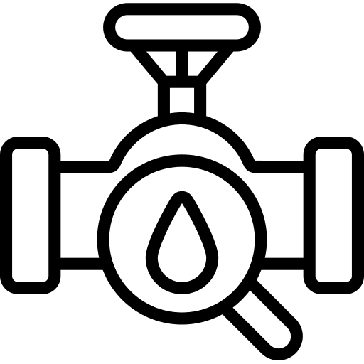 Oil drop gas pipe oil icon