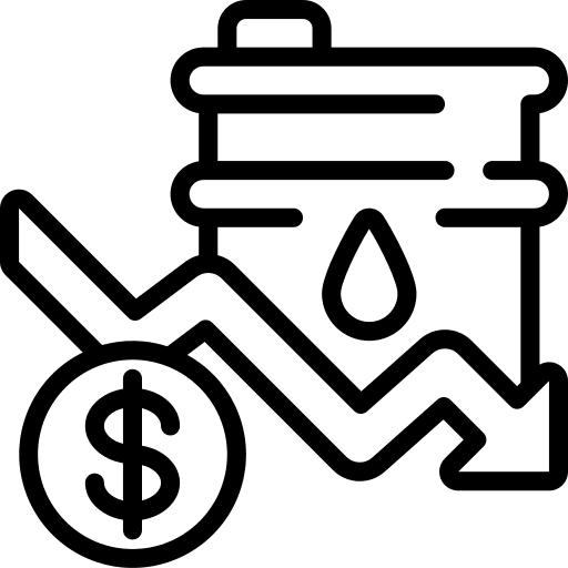 Oil price gasoline business and finance oil price icon