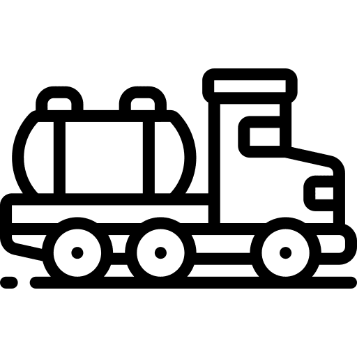 Oil tanker tanker truck petrol oil tank icon