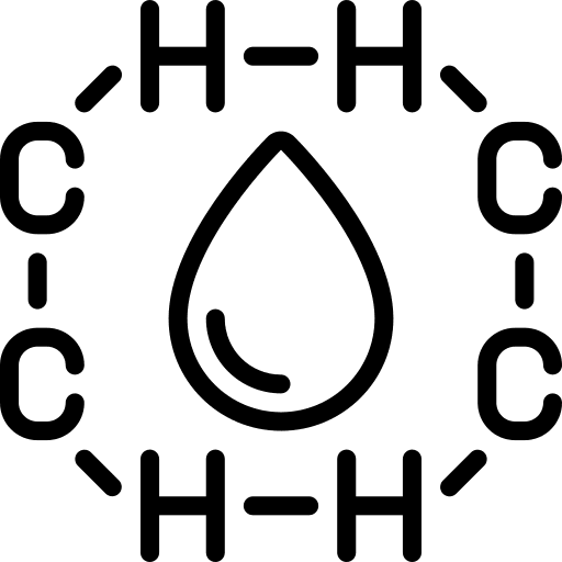 Molecular structure science molecular structure icon